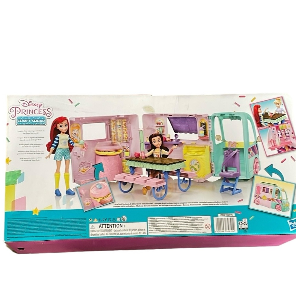 Disney Princess - Comfy Squad Ariel and Sweet Treats Truck - Picture 9 of 12